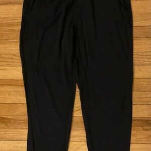 H&M Divided Relaxed Fit Pants. Black viscose. Size 14.